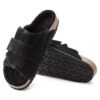 Kyoto Shearling Suede Leather-Shearling Black Kyoto Shearling Suede Leather-Shearling Black