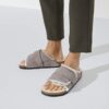 Kyoto Shearling Suede Leather-Shearling Stone Coin Kyoto Shearling Suede Leather-Shearling Stone Coin
