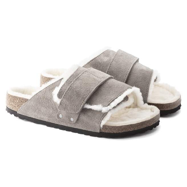 Kyoto Shearling Suede Leather-Shearling Stone Coin Kyoto Shearling Suede Leather-Shearling Stone Coin