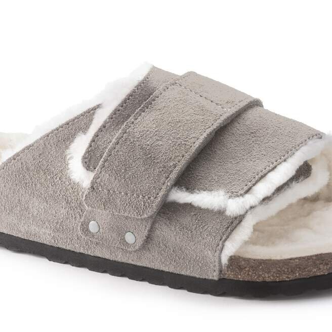 Kyoto Shearling Suede Leather-Shearling Stone Coin Kyoto Shearling Suede Leather-Shearling Stone Coin