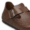 London Single Strap Φυσικό δέρμα με ανάγλυφο London Single Strap Φυσικό δέρμα με ανάγλυφο