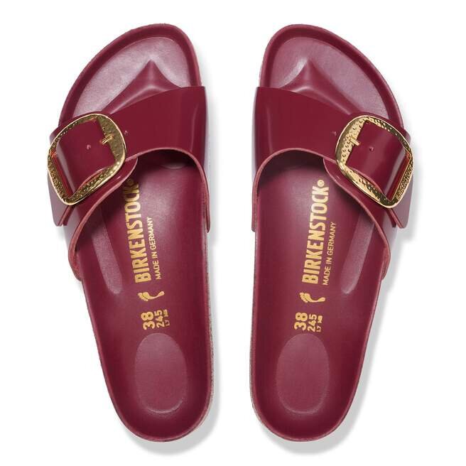 Madrid Big Buckle Φυσικό δέρμα με γυαλιστερό φινίρισμα Madrid Big Buckle Φυσικό δέρμα με γυαλιστερό φινίρισμα