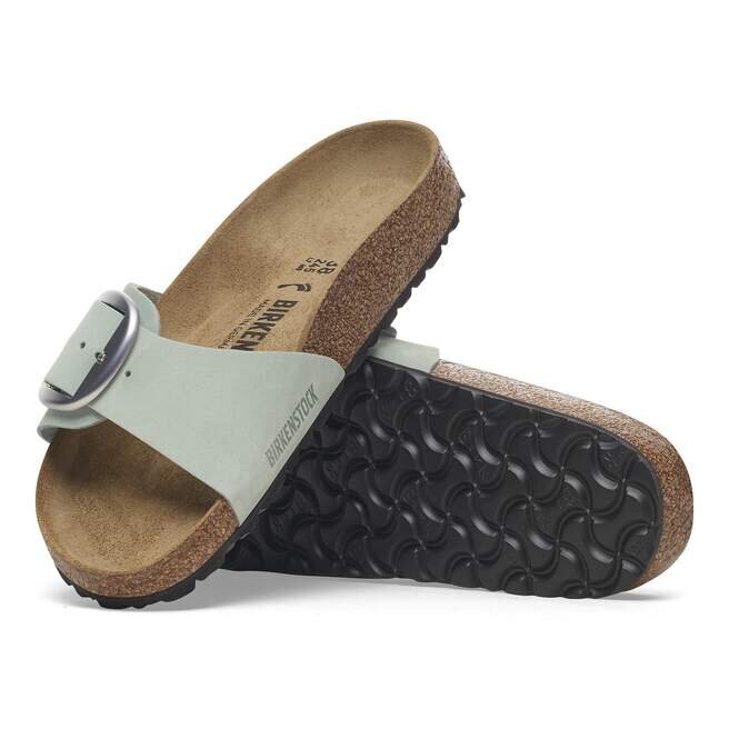 Madrid Big Buckle Nubuck Leather Pure Sage Madrid Big Buckle Nubuck Leather Pure Sage