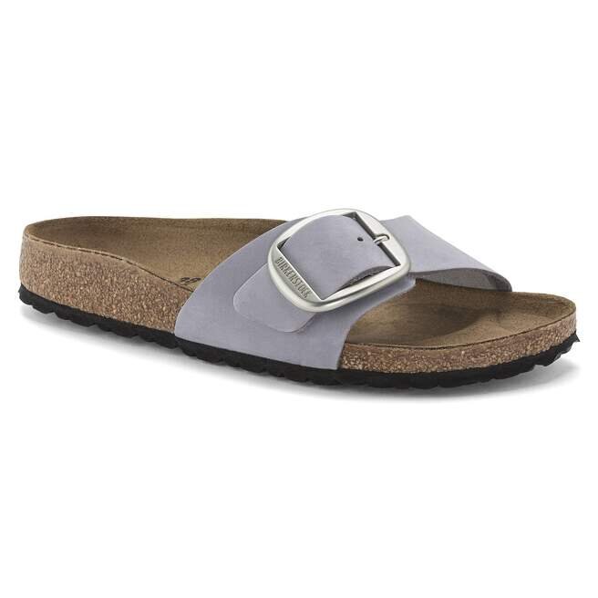 Madrid Big Buckle Nubuck Leather Purple Fog Madrid Big Buckle Nubuck Leather Purple Fog