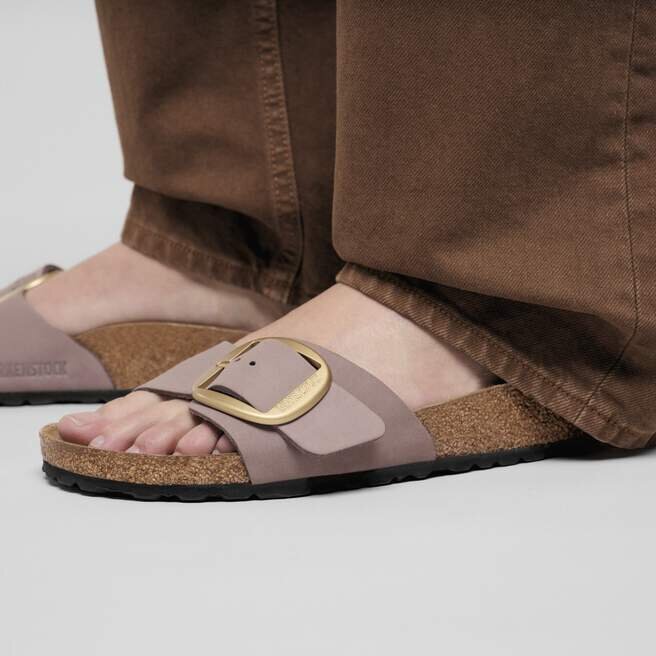 Madrid Big Buckle Nubuk Leather Madrid Big Buckle Nubuk Leather