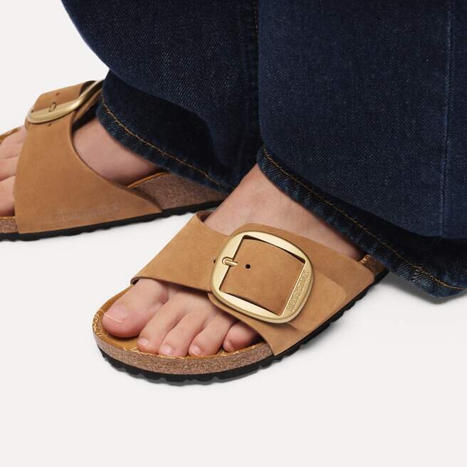 Madrid Big Buckle Nubuk Leather Madrid Big Buckle Nubuk Leather