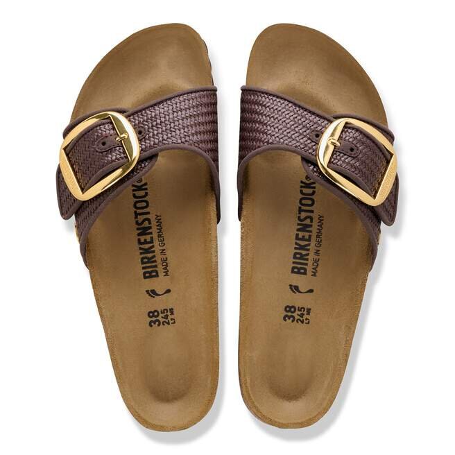 Madrid Big Buckle Raffia Textile Madrid Big Buckle Raffia Textile