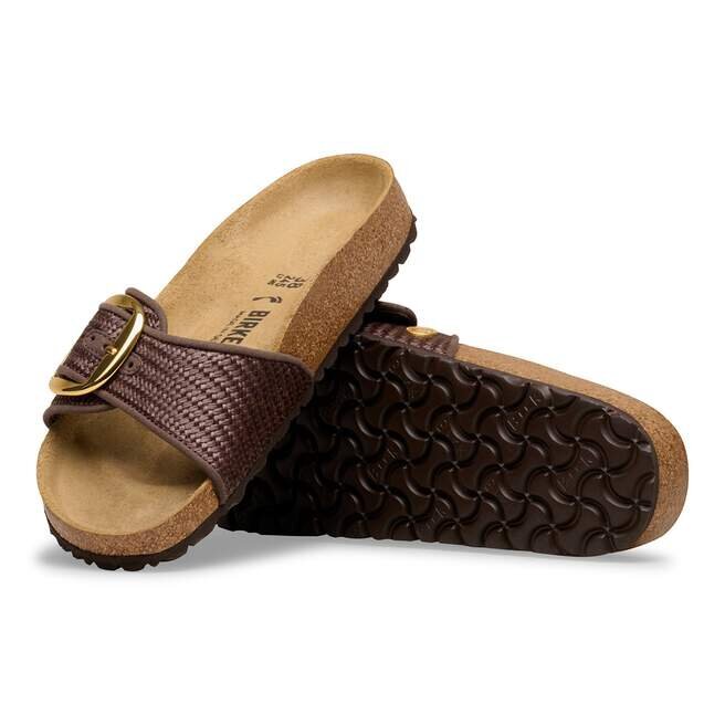 Madrid Big Buckle Raffia Textile Madrid Big Buckle Raffia Textile