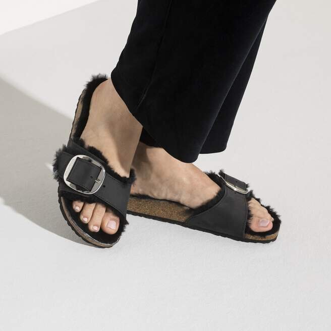 Madrid Big Buckle Shearling Φυσικό δέρμα λαδωμένο Madrid Big Buckle Shearling Φυσικό δέρμα λαδωμένο