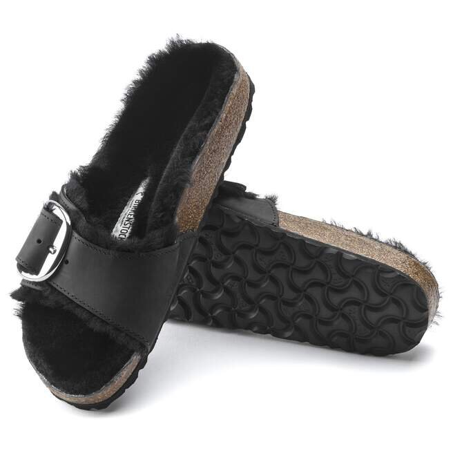 Madrid Big Buckle Shearling Φυσικό δέρμα λαδωμένο Madrid Big Buckle Shearling Φυσικό δέρμα λαδωμένο
