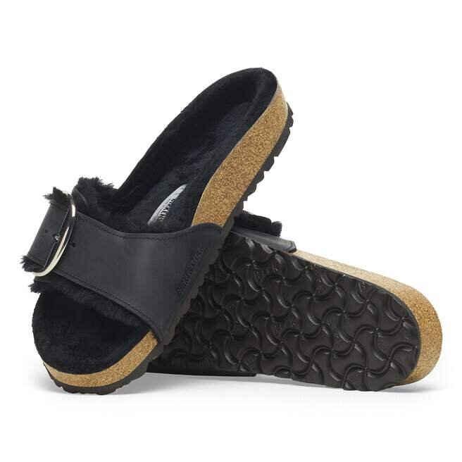 Madrid Big Buckle Shearling Φυσικό δέρμα λαδωμένο Madrid Big Buckle Shearling Φυσικό δέρμα λαδωμένο