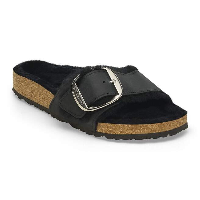 Madrid Big Buckle Shearling Φυσικό δέρμα λαδωμένο Madrid Big Buckle Shearling Φυσικό δέρμα λαδωμένο