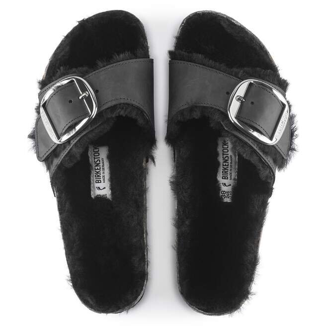 Madrid Big Buckle Shearling Φυσικό δέρμα λαδωμένο Madrid Big Buckle Shearling Φυσικό δέρμα λαδωμένο