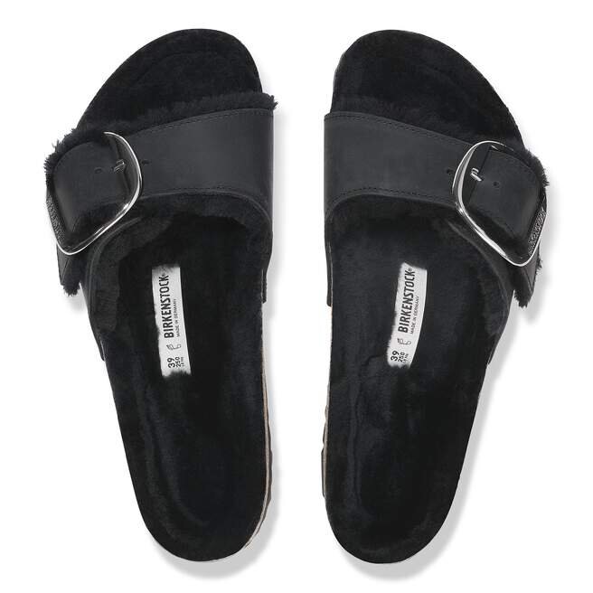 Madrid Big Buckle Shearling Φυσικό δέρμα λαδωμένο Madrid Big Buckle Shearling Φυσικό δέρμα λαδωμένο