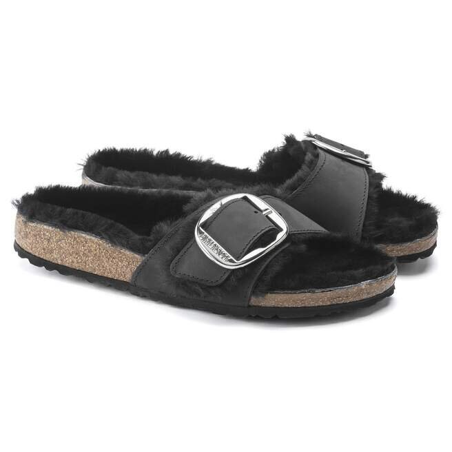 Madrid Big Buckle Shearling Φυσικό δέρμα λαδωμένο Madrid Big Buckle Shearling Φυσικό δέρμα λαδωμένο
