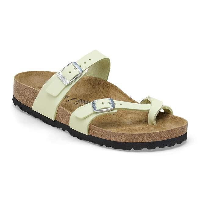 Mayari Nubuck Leather Faded Lime Mayari Nubuck Leather Faded Lime