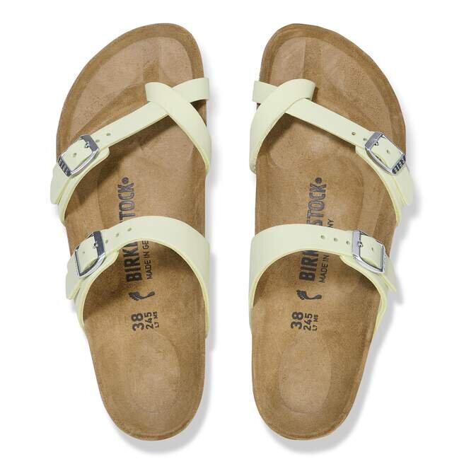 Mayari Nubuck Leather Faded Lime Mayari Nubuck Leather Faded Lime