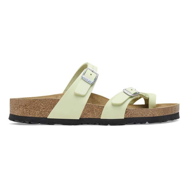 Mayari Nubuck Leather Faded Lime Mayari Nubuck Leather Faded Lime
