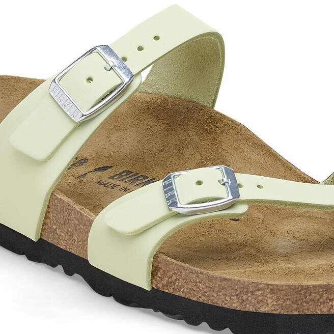 Mayari Nubuck Leather Faded Lime Mayari Nubuck Leather Faded Lime