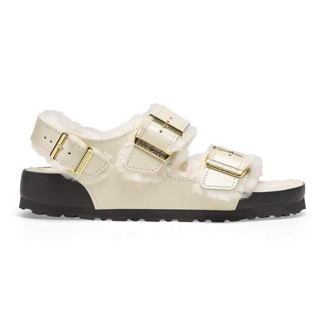 Milano Shearling Φυσικό δέρμα-Shearling Υψηλής λάμψης Εκρού Milano Shearling Φυσικό δέρμα-Shearling Υψηλής λάμψης Εκρού