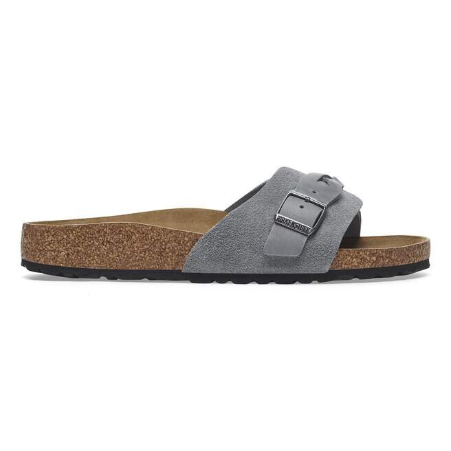 Oita Braided Suede Leather Basalt Gray Oita Braided Suede Leather Basalt Gray