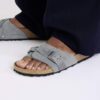 Oita Braided Suede Leather Basalt Gray Oita Braided Suede Leather Basalt Gray
