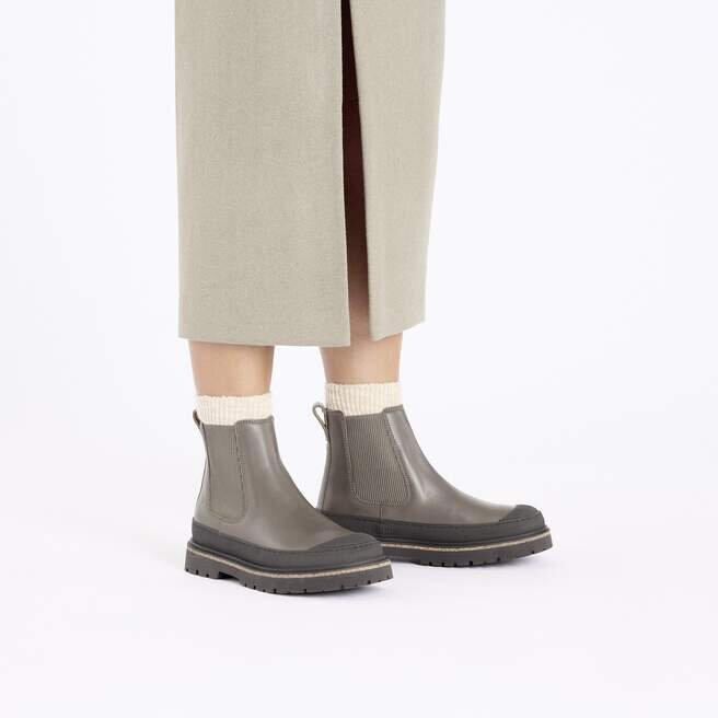 Prescott Slip on Γυναικεία Μποτάκια από Κερωμένο Δέρμα Prescott Slip on Γυναικεία Μποτάκια από Κερωμένο Δέρμα