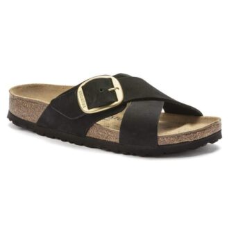 Siena Big Buckle Nubuk Leather
