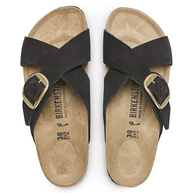 Siena Big Buckle Nubuk Leather Siena Big Buckle Nubuk Leather