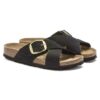Siena Big Buckle Nubuk Leather Siena Big Buckle Nubuk Leather