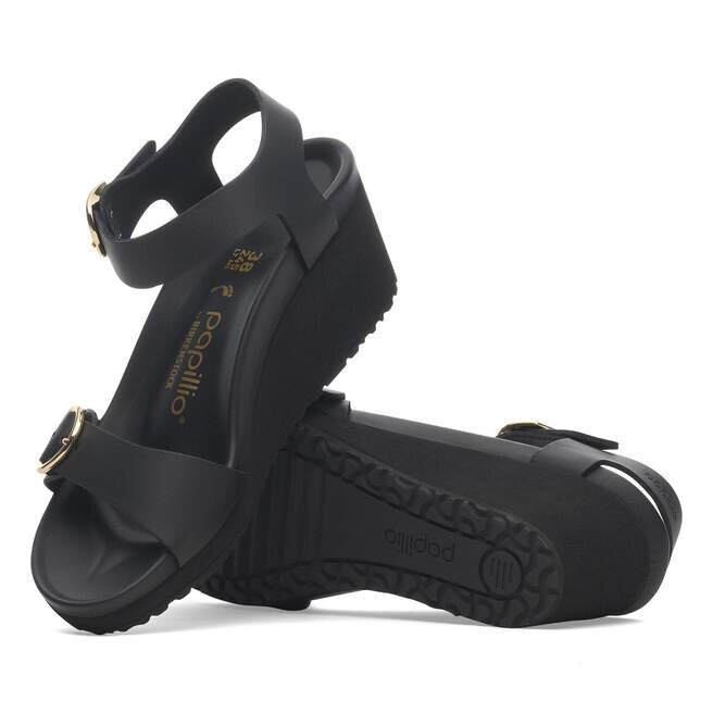 Soley Ring-Buckle Leather Black Soley Ring-Buckle Leather Black