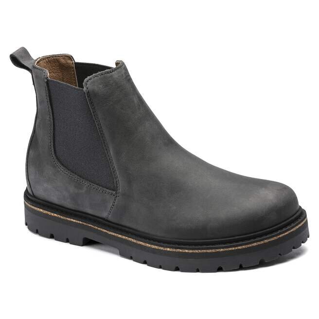Stalon Nubuck Leather Graphite Stalon Nubuck Leather Graphite