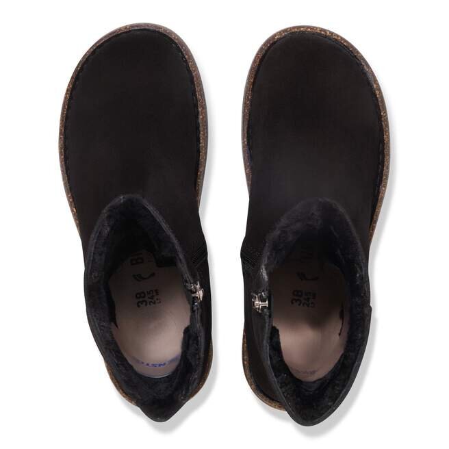 Uppsala Zip Shearling Suede Leather Uppsala Zip Shearling Suede Leather