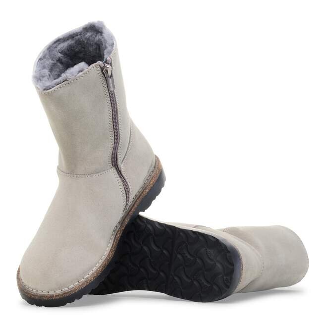 Uppsala Zip Shearling Suede Leather Uppsala Zip Shearling Suede Leather