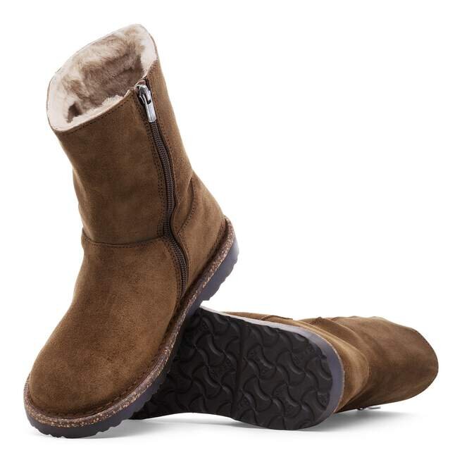 Uppsala Zip Shearling Suede Leather Uppsala Zip Shearling Suede Leather