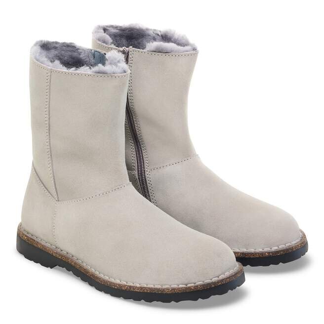 Uppsala Zip Shearling Suede Leather Uppsala Zip Shearling Suede Leather