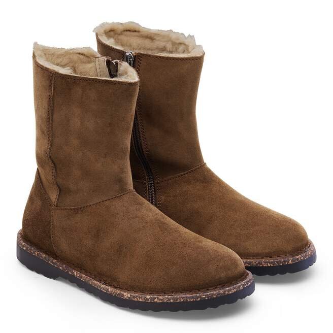 Uppsala Zip Shearling Suede Leather Uppsala Zip Shearling Suede Leather